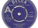 THE DIMPLES LOVE OF A LIFETIME / MY HEART IS TIED TO YOU RARE PROMO EX