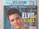 ELVIS PRESLEY *Elvis Is Back* 1960 Living Stereo Vinyl RCA Victor LP