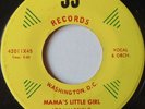 JOE WARFIELD & SIXTEENS: Mama's Little Girl JJ 45 ROCKABILLY scarce NM- hear