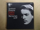 ORG FRENCH STEREO 2 LPs BOXED SET SAMSON FRANCOIS CHOPIN NOCTURNES