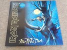 Iron Maiden Fear Of The Dark Record Gatefold 1st Press 1st Issue Ex Condition