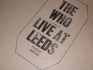 THE WHO Live At Leeds LP 1970 TRACK 1st Press BLACK PRINT MINT