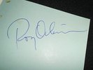 ROY ORBISON POP ROCK GREAT H/SIGNED AUTOGRAPH FROM 3rd MARCH 1967