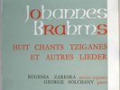 Eugenia ZARESKA / Brahms Chants & lieder.. - nice Columbia FCX 717