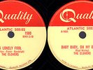 The Clovers Rock'n Roll 78 RPM record Lonely Fool /Baby, Oh My Darling