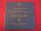 CLASSICAL LP BOX SET - BACH / VON KARAJAN - BRANDENBURGISCHE - DG TULIPS GERMANY