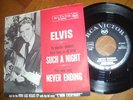 ELVIS PRESLEY Such A Night Orig. D 47-8400 PS Single  Mint-/Mint-