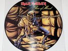 Iron Maiden 'Piece Of Mind' UK Promo Pic LP Picture Disc Vinyl Record NM