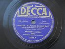 ANDREWS SISTERS Boogie Woogie Bugle Boy DECCA 3598 - 78 RPM / V++