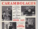 CARAMBOLAGES rare EP 45T BO  LOUIS DE FUNES JC BRIALY Gérard CALVI MINT  PROMO