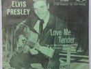 ELVIS: Love Me Tender USA ORIG w/ PS 45 rare GREEN super VG++ CLEAN