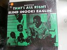 BLIND SNOOKS EAGLIN That's All Right LP BLUESVILLE in shrink VG++ blues 60s