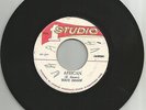 ZOOT SIMMS / AFRICAN / SOUL DEFENDERS / POPCORN REGGAE / 7'' / EX