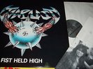 THRUST : FIST HELD HIGH LP 1984 METAL BLADE RECORDS USA