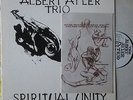 Albert Ayler Trio SPIRITUAL UNITY Original ESP DISK with BOOKLET EX LP