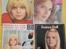 4x French EP...France Gall..(Gainsbourg)