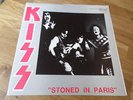 KISS Lp Stoned in Paris Parrot records press limited to radio broadcast only