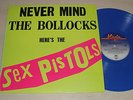SEX PISTOLS RARE BLUE VINYL LP NMTB NEVER BEEN PLAYED PUNK CHECK OUT MY OTHERS