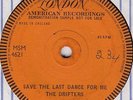 DRIFTERS  - SAVE THE LAST DANCE FOR ME, DEMO UK, London. MSM 4621,1-sided  '60