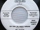 MEL JACKSON the took the whole shebang move it over baby WHITE LABEL PROMO 45 C3