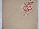 THE WHO - LIVE AT LEEDS / UK 1970 / TRACK 2406001 / MIT ALLEN BEILAGEN / RARR