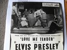 Elvis Presley Love me Tender HMV 45ep 7EG8199