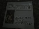 Don Carlos Day to Living Greensleeves Org Reggae LP FREE SHIPPING