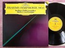 DGG digital BRAHMS: Symphony No. 1, KARAJAN, BERLINER PHILH. NM