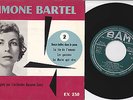 EP Simone BARTEL (Serge GAINSBOURG) Chez BAM N° EX 230 - Année 1959 - NICKEL