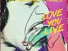 ROLLING STONES LOVE YOU LIVE, PLAYED ONCE 1ST PRESS UK ROCK PROG LP A1/B1