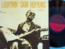 Lightnin' Sam Hopkins Orig US 1st press ST LP NM 1962 Arhoolie F1011 Texas Blues