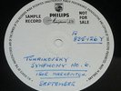 LP/SAMPLE RECORD/MUSTERPLATTE/TCHAIKOVSKY/SYMPHONY 6/MARKEVITCH/Philips 835126
