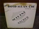 DAVID ALLAN COE - Nothing Sacred - X rated - outlaw country LP - MINT - 1978