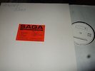 SAGA : THE BEGINNERS GUIDE TO THROWING SHAPES WHITE LABEL TESTPRESSING LP 1989