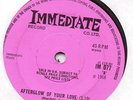 Small Faces Afterglow of your love Immediate IM 077 EX-