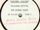 THE MEDWAY BEATS*****ALRIGHT, ALRIGHT*****ACETATE*BEAT*LISTEN TO IT