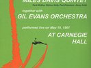 The Miles Davis Quintet with Gil Evans Orchestra / At Carnegie Hall - Vinyl 2LP