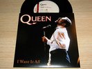 QUEEN – RARE 45 ** I WANT IT ALL ** With Diff.Sleeves
