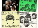 The Beatles - *SOUTH AFRICA* - 4 x 1st Press Picture Sleeve Parlophone 45s