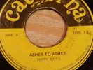 HIPPY BOYS - ASHES TO ASHES / DUST TO DUST - CATURNA RARE REGGAE 7