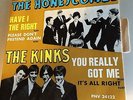 The KINKS - 1er EP Français - PNV 24122 Vogue - Mint - Languette
