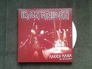 IRON MAIDEN  LIVE  MAIDEN MANIA PT II  LIMITED WHITE WAX  ONLY 333 COPIES  LP