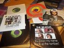 Beatles 45's 7 of them with sleeves, Let Be, Walrus,Jude,Wind Road,Lord,Oko,HIHI