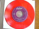 The Beatles 'Lucy In The Sky with Diamonds' Colored Red Vinyl 45 Jukebox Only