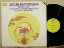 DG DIGITAL 423 607 MAHLER symphony no.4 BERNSTEIN 1988 LIVE GERMAN NM