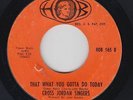 Soul Gospel 45 - Cross Jordan Singers - That What You Gotta Do Today - HOB - mp3