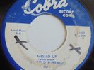 HAROLD BURRAGE: Messed Up / I Don't Care COBRA rocker R&B 45 VG+ HEAR