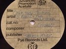 DAVID BOWIE & THE LOWER THIRD - Can't Help Thinking UK PYE 7
