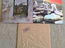 3 Led Zeppelin LPS  IV Zoso,  V-Houses of the Holy, In Through the Out Door