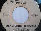 Northern Soul - The Four Darlings - Baby your love is amazing - US Forte label